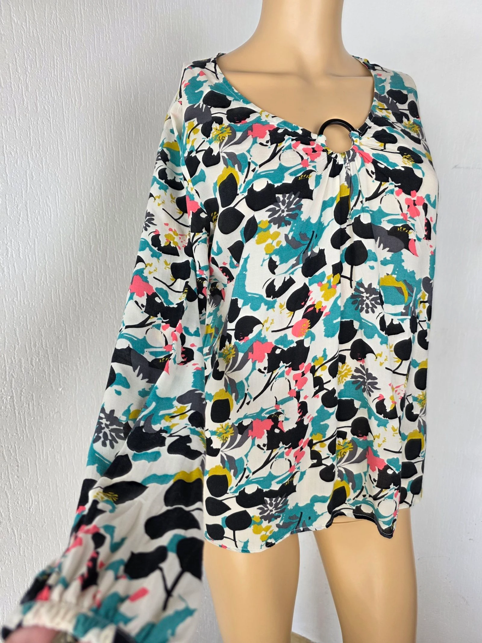 Blusa estampada Miss Captain Tortue - Tamanho 36 – photo 3